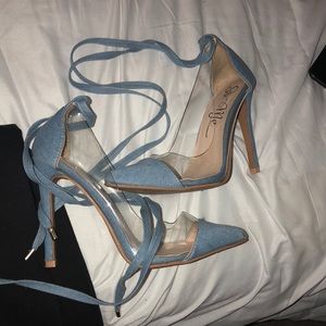 Blue Heels SO ME brand from FASHIONOVA